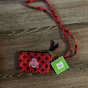 Ohio State Buckeyes Vera Bradley Wallet/ Lanyard